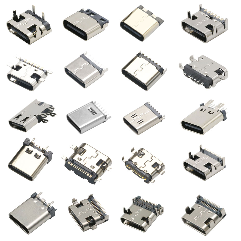 10Pcs USB Type C 2/6/16/24 Pin - огляд і ціна Smd Solder Paste
