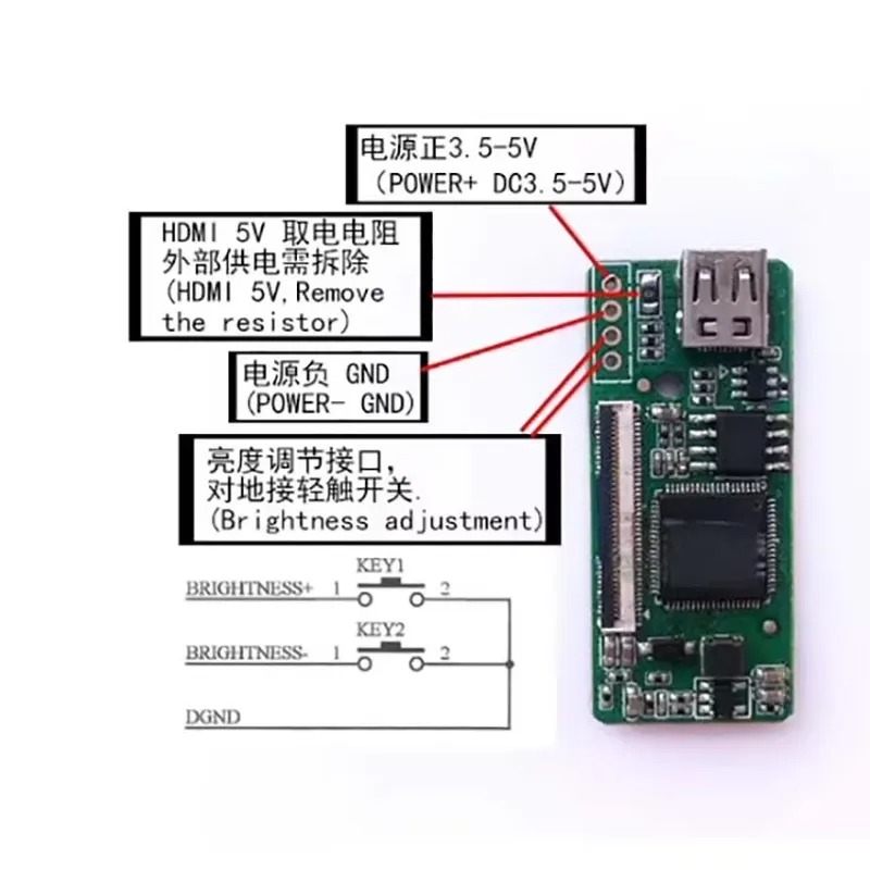 1PC New Driver Board Monocular - огляд і ціна Oled Display Module