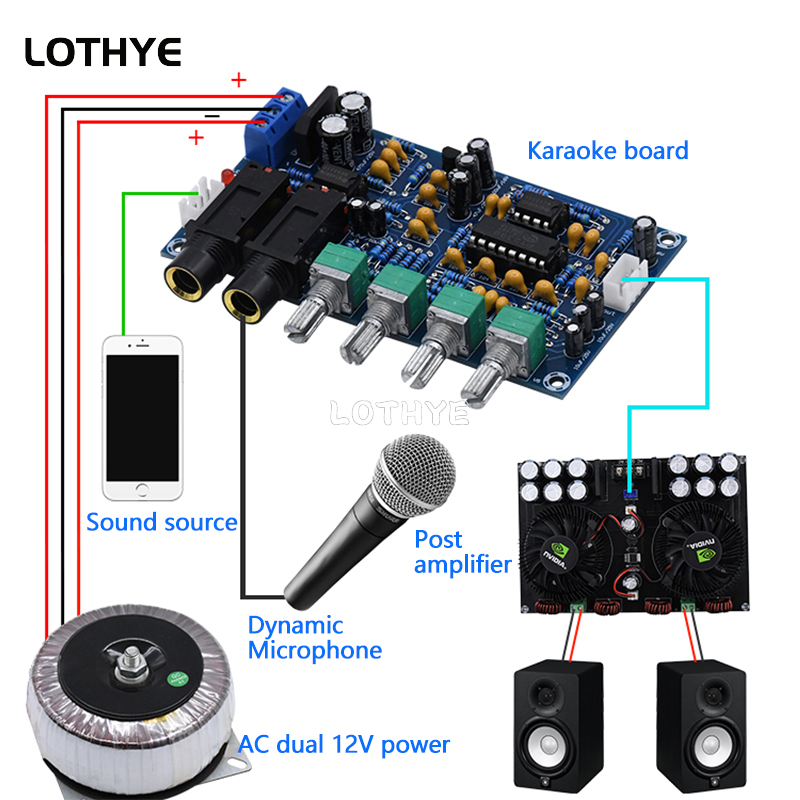 PT2399 Microphone Amplifier Bo - огляд і ціна Diy Electronics Audio
