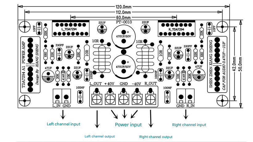 DIY Audio Kit 200W Audio Board - огляд і ціна Diy Electronics Audio
